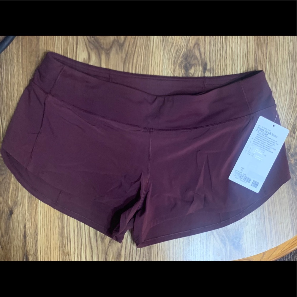 Lulu Speed Up LR Short 2.5” * Lined - Cassis Color